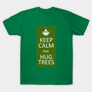 keep calm and hug trees T-Shirt